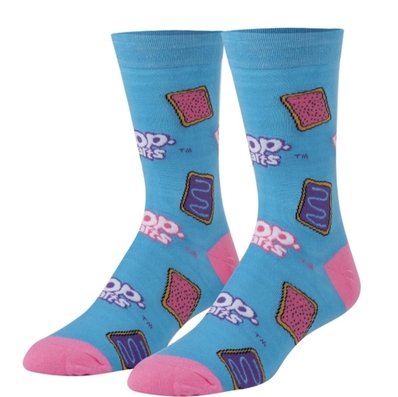 NWT! Pop Tart Men's Crazy Socks 6-12 - Picture 1 of 4